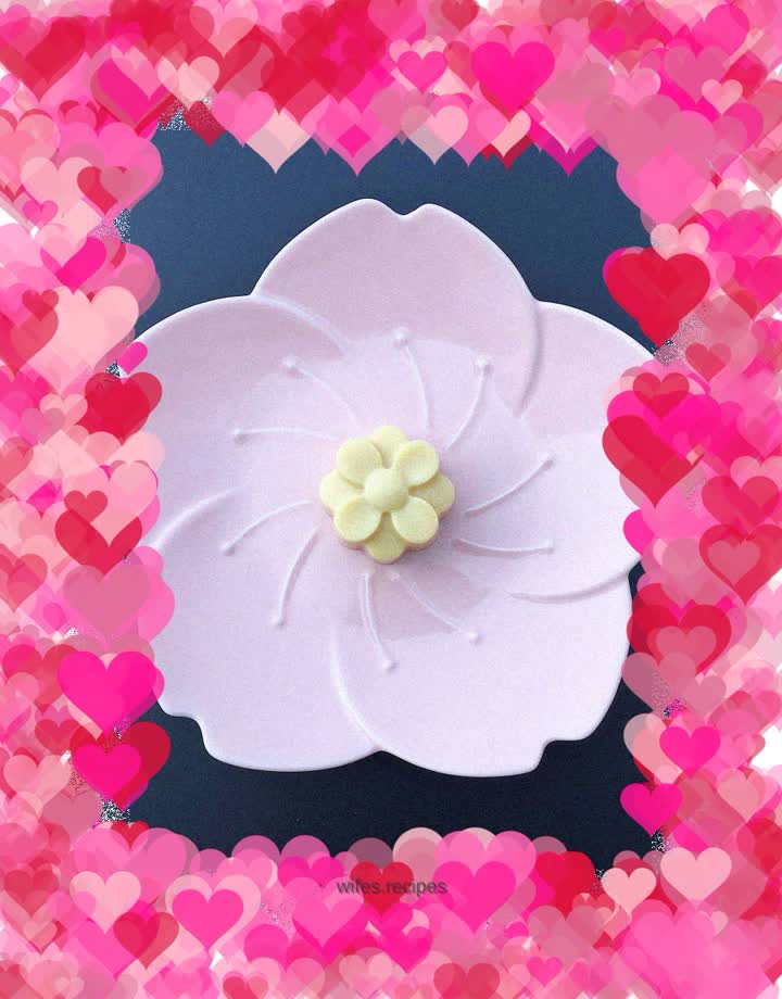 Homemade white chocolate