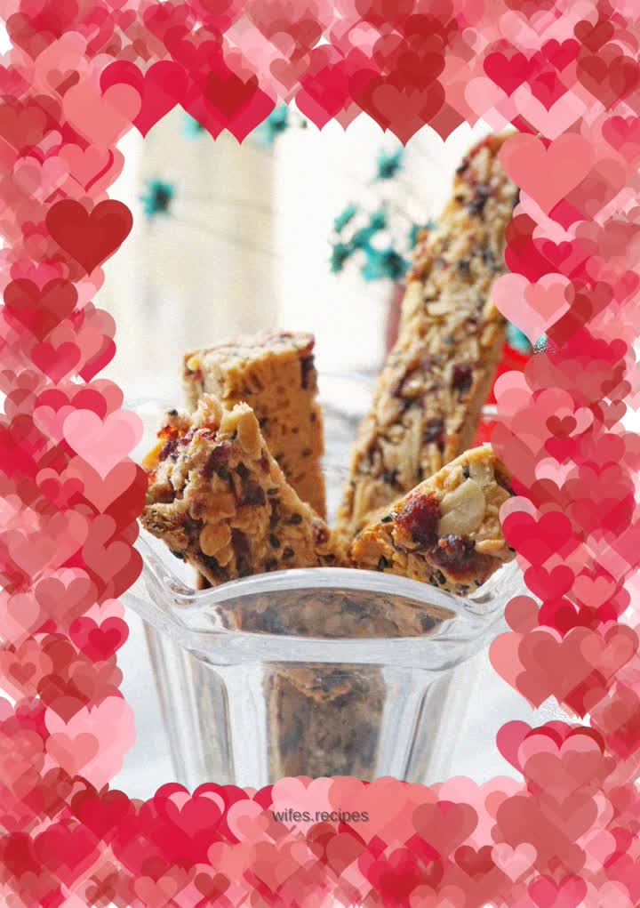 Oil-free low-calorie granola bars