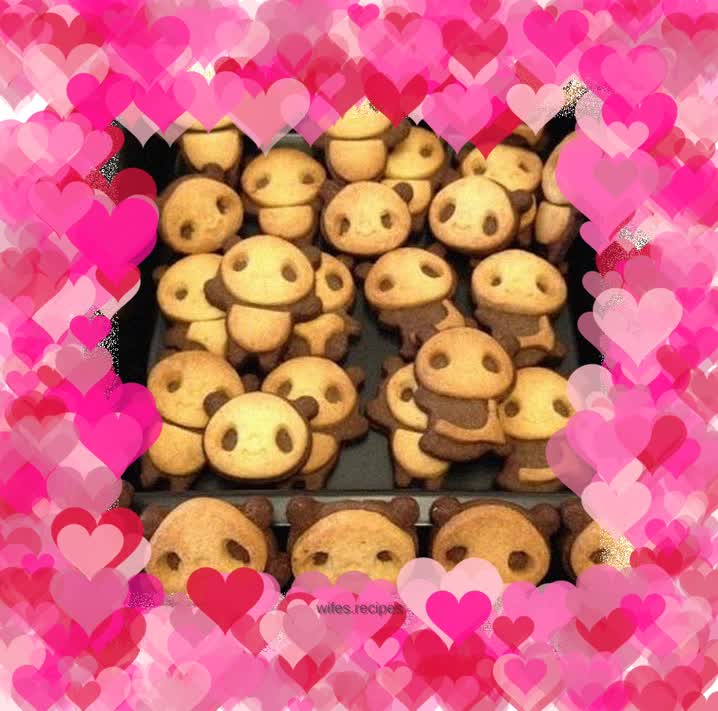 Panda Cookies