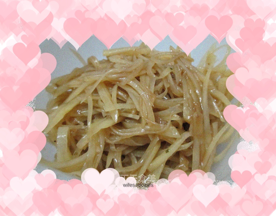 Hot and sour potato shreds