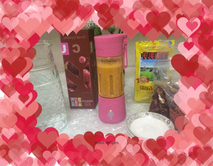 Red dates and wolfberry milk juice