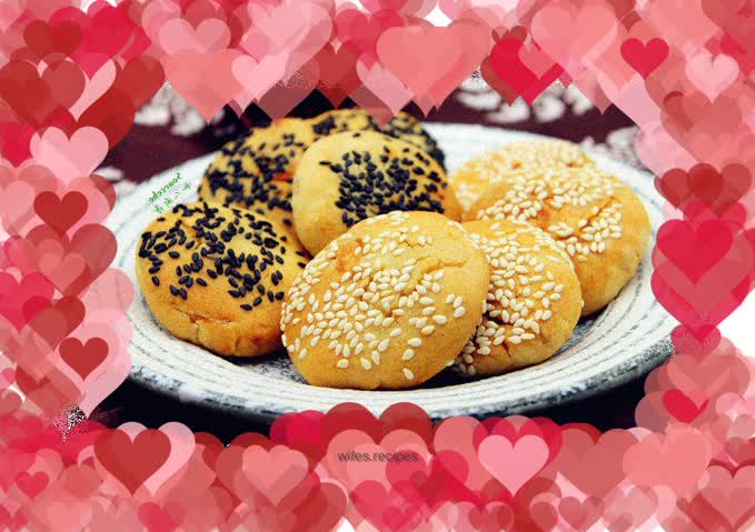 Sesame Shortbread