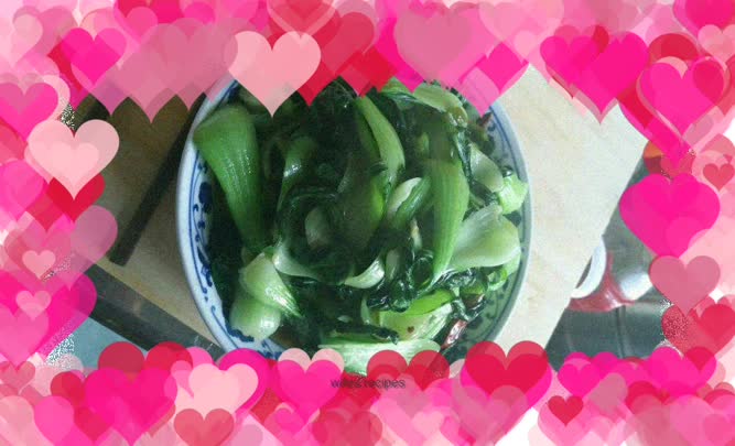 Stir-fried rapeseed