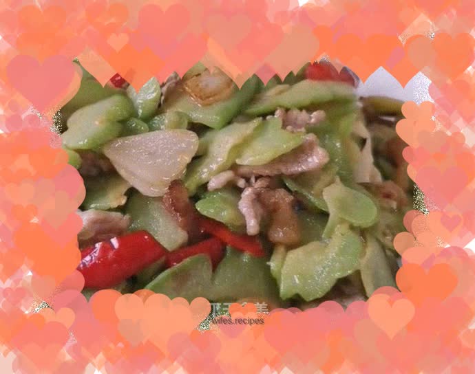 Bitter Melon Stir-fried Pork