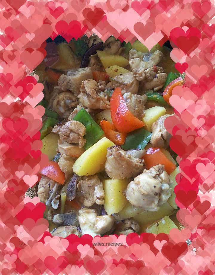 Simple roasted chicken legs