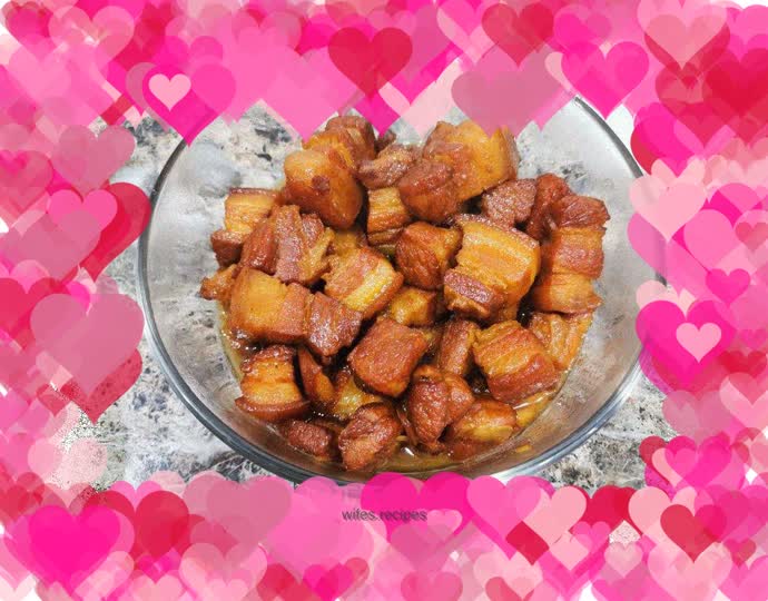 No soy sauce version of braised pork