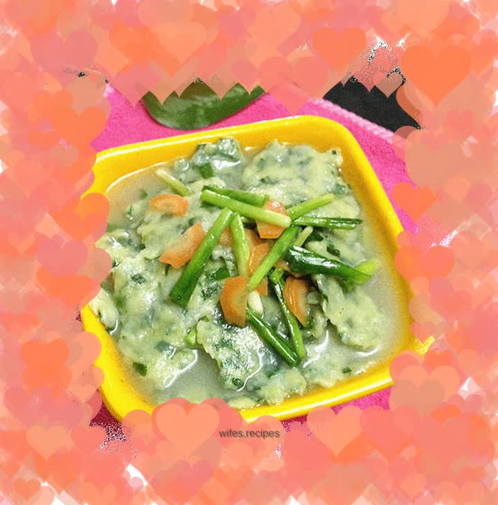Chive noodles
