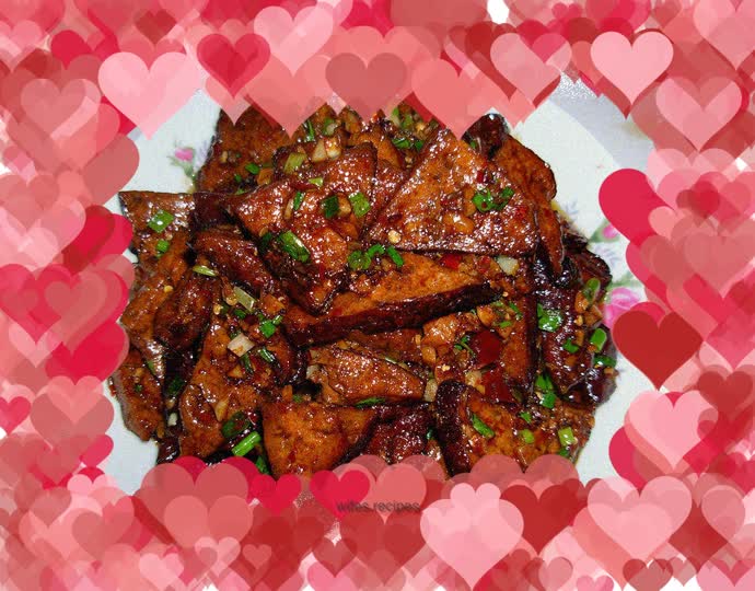 Delicious Braised Dried Tofu