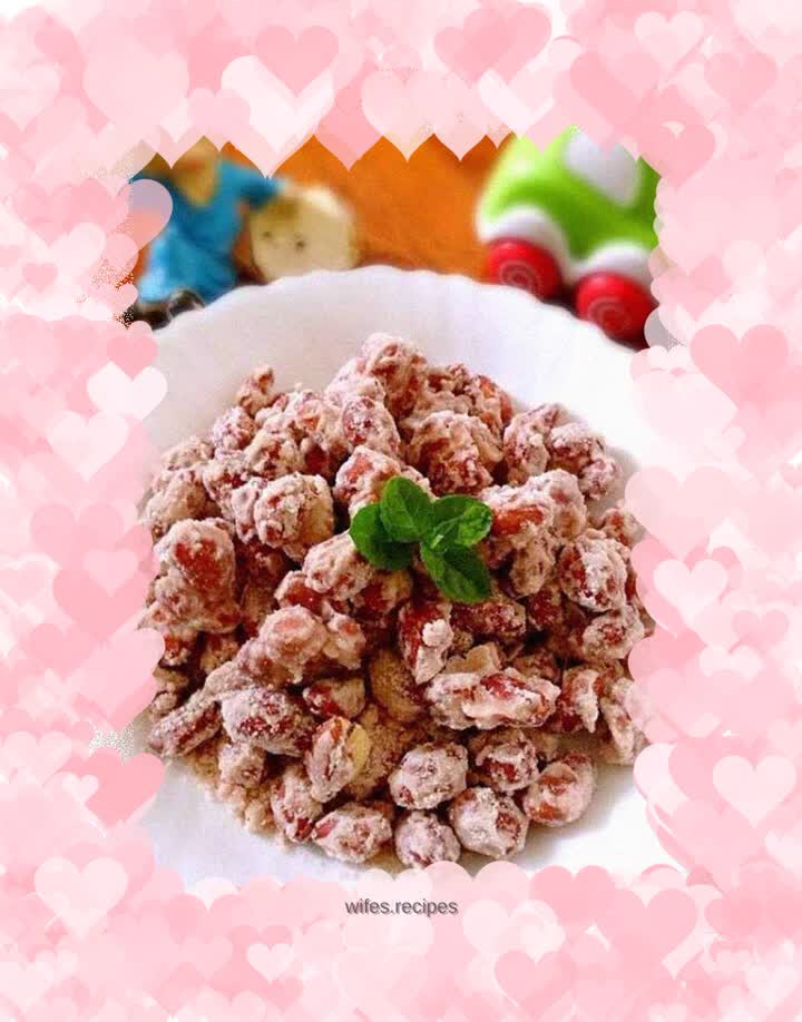 Homemade Crispy Frosted Peanuts