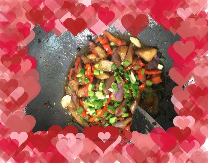 Fish-flavored eggplant