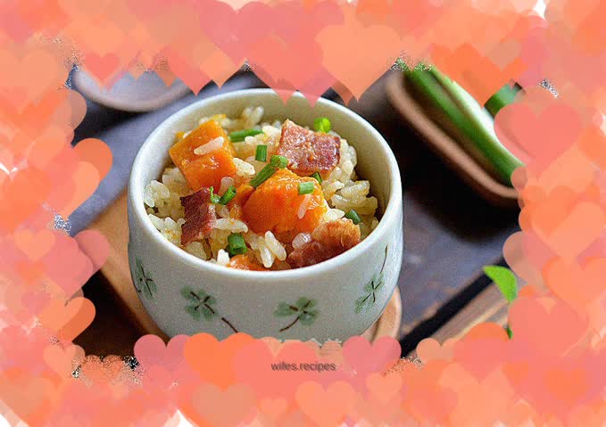【Jiangsu】Pumpkin Bacon Rice