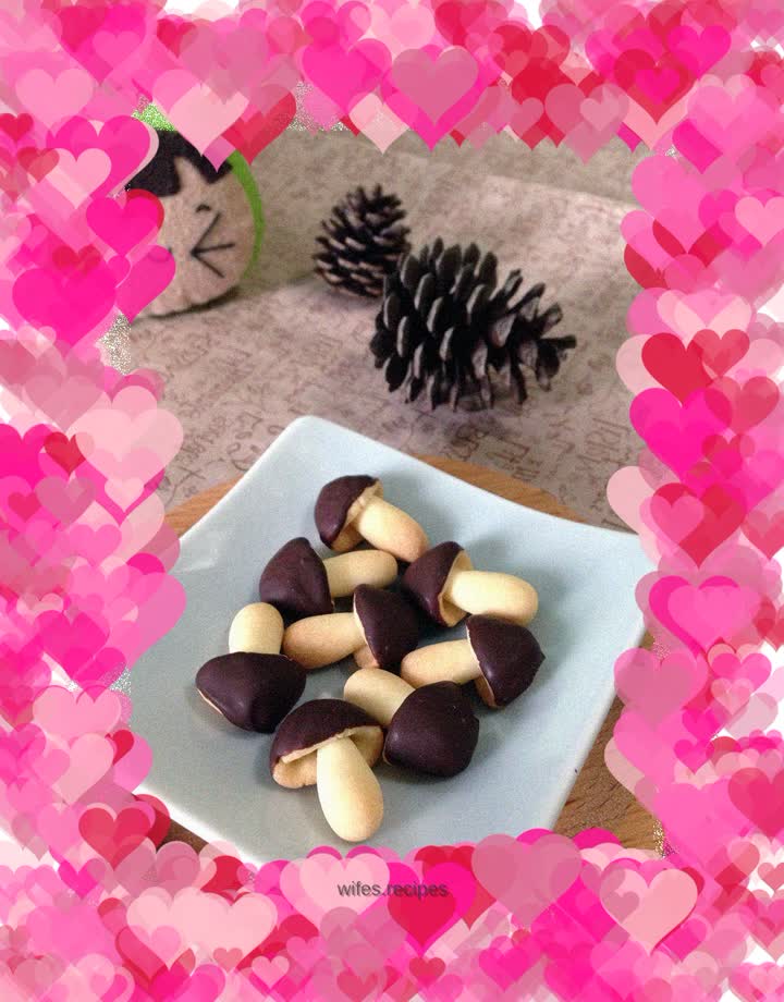 Imitation Mushroom Biscuits