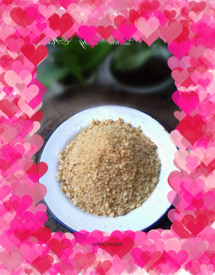 Bean dregs and vegetarian meat floss