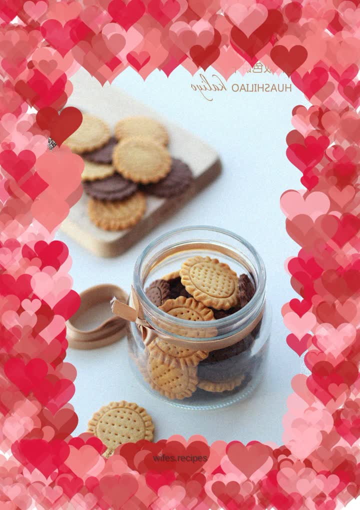 [Small chrysanthemum two-color biscuits] Biscuits as beautiful as flowers