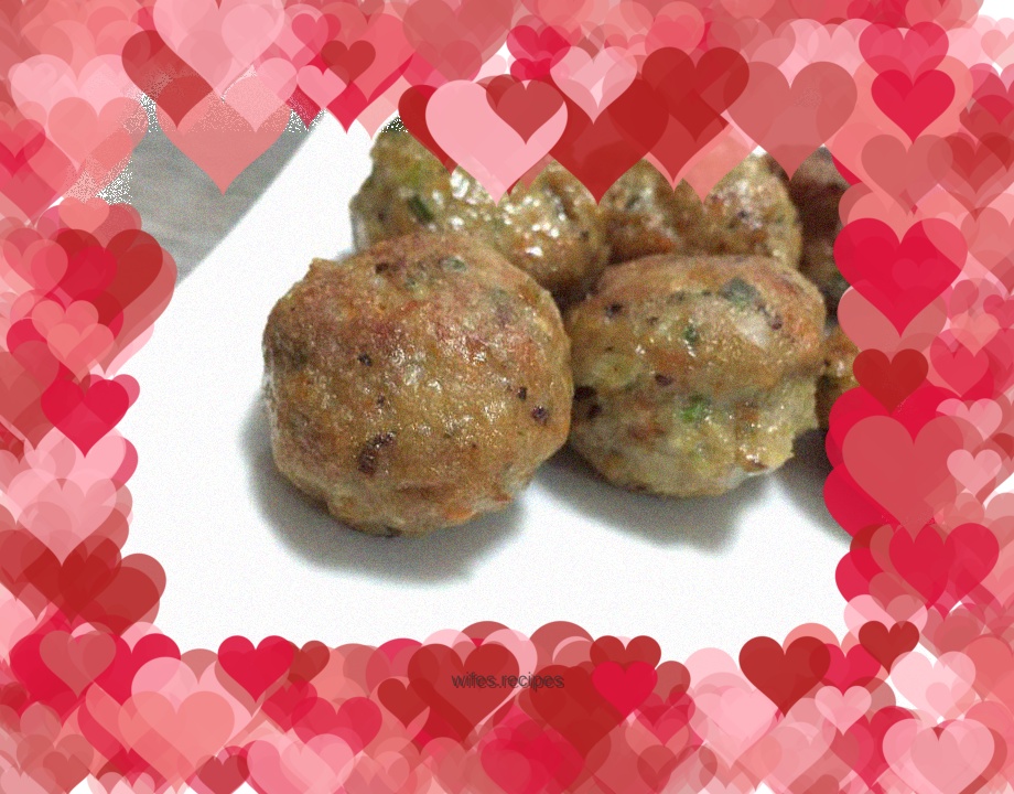 Fried meatballs