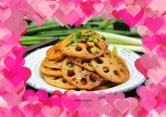 Sweet and sour lotus root