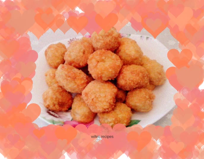 "Golden Banana" - golden color, crispy on the outside and tender on the inside, sweet and delicious