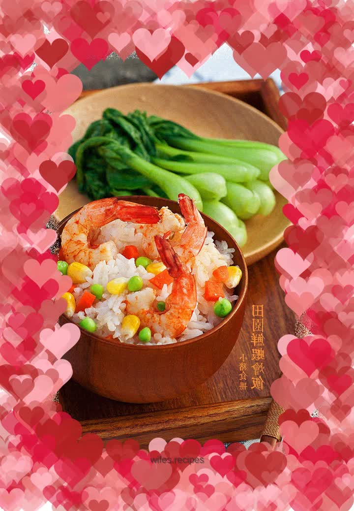 【Garden Shrimp Risotto】Spring Fresh Lazy Rice