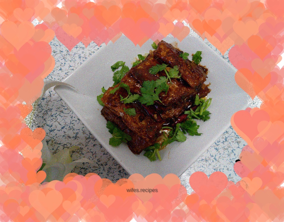 Braised hairtail fish