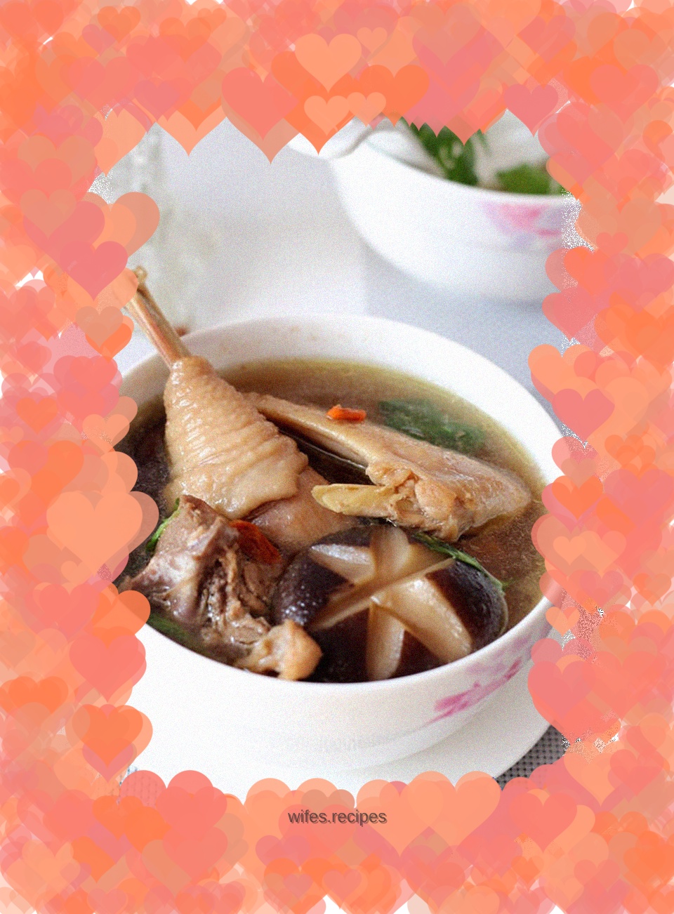 Beauty and Beauty Red Wine Mushroom Stewed Chicken