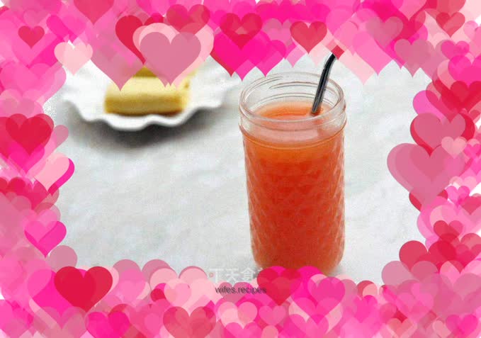 Grapefruit and carrot juice