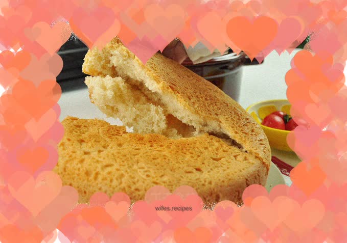 Sleeping Beauty no-knead bread made in a cast iron pan