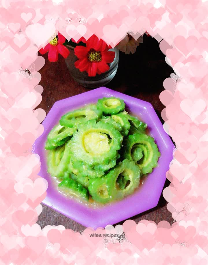 Orange juice bitter melon