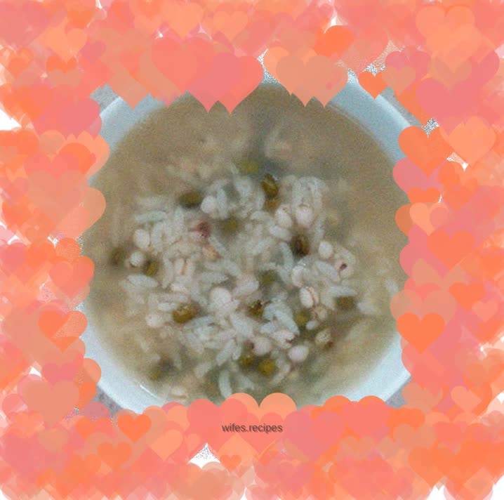 Mung bean porridge