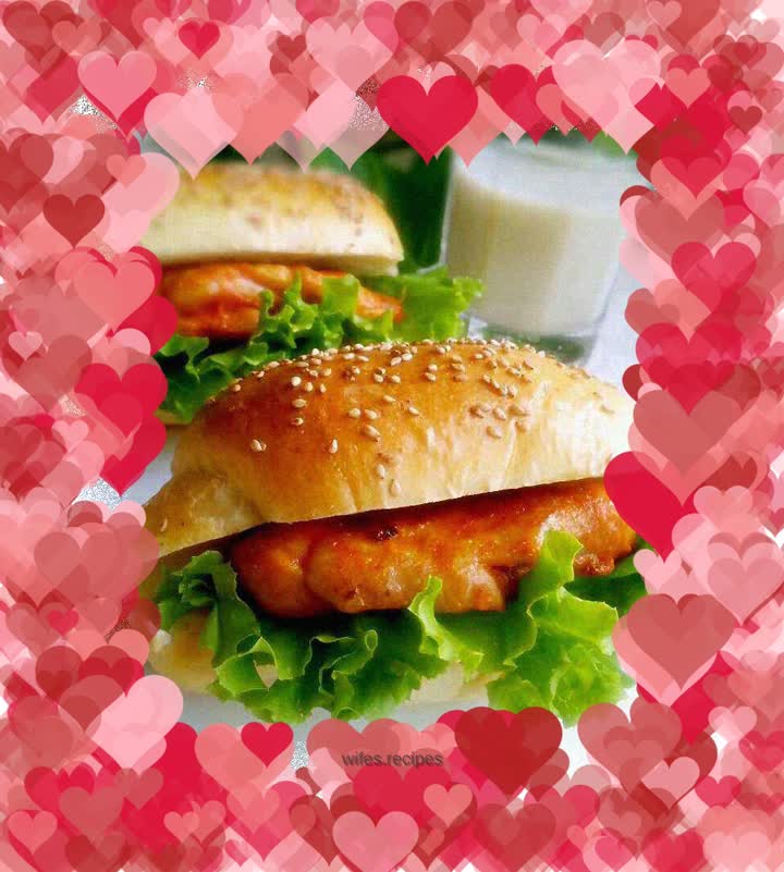 Grilled Chicken Leg Burger