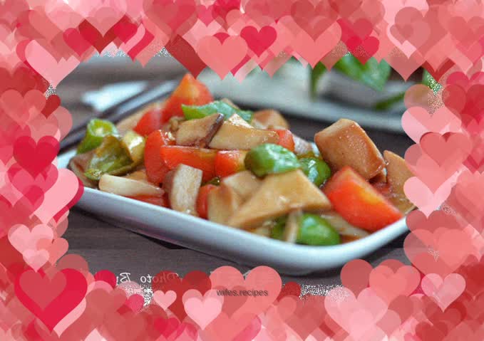 King Oyster Mushroom in Oyster Sauce