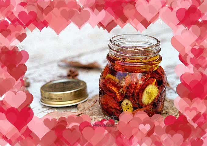 A sunny side dish. 【Oil-soaked cherry tomatoes】