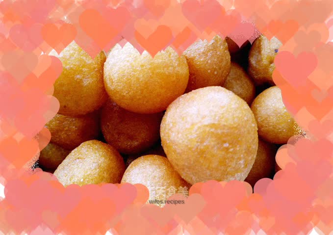 Fried sweet potato balls