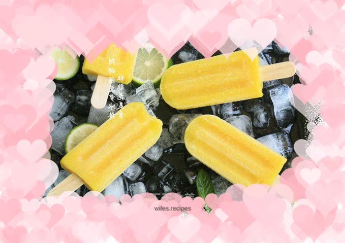 Rum Pineapple Popsicle