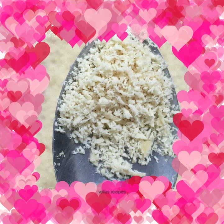 Homemade baby food-chicken floss