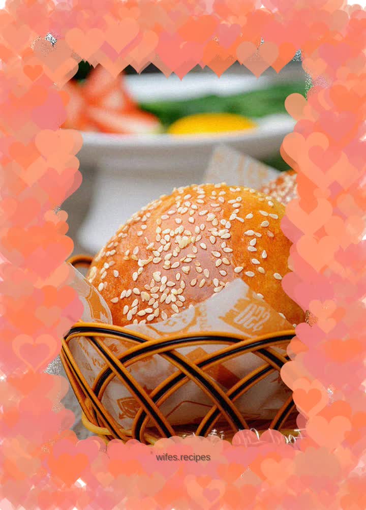 【White Sesame Meal Bread】---The most common and classic old bread