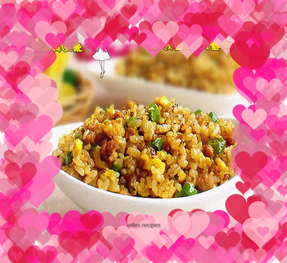 Curry Minced Pork and Egg Fried Rice