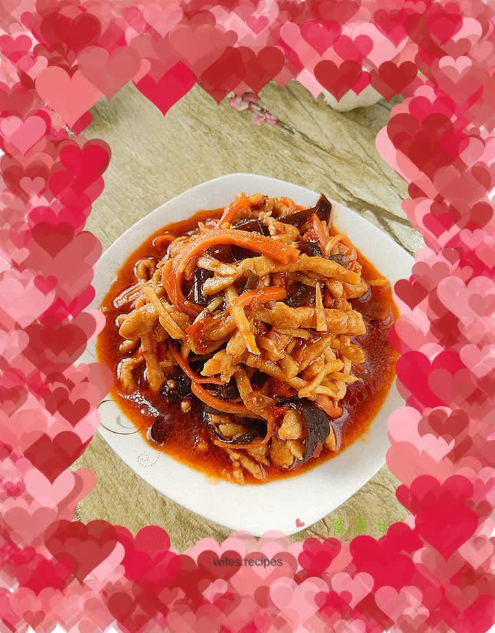 Fish-flavored shredded pork