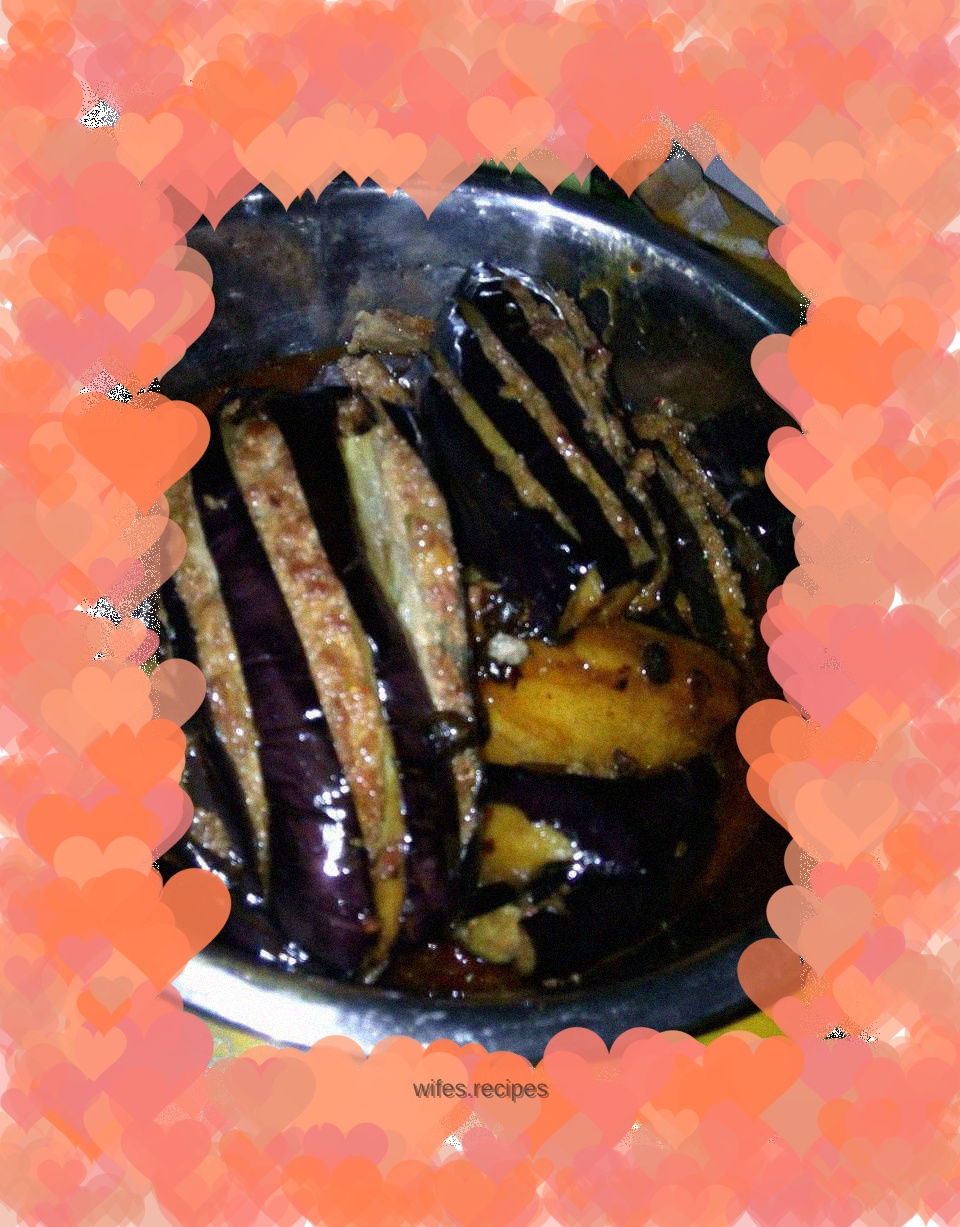Eggplant with meat