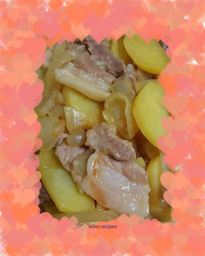 Stir-fried Pork Belly and Potatoes