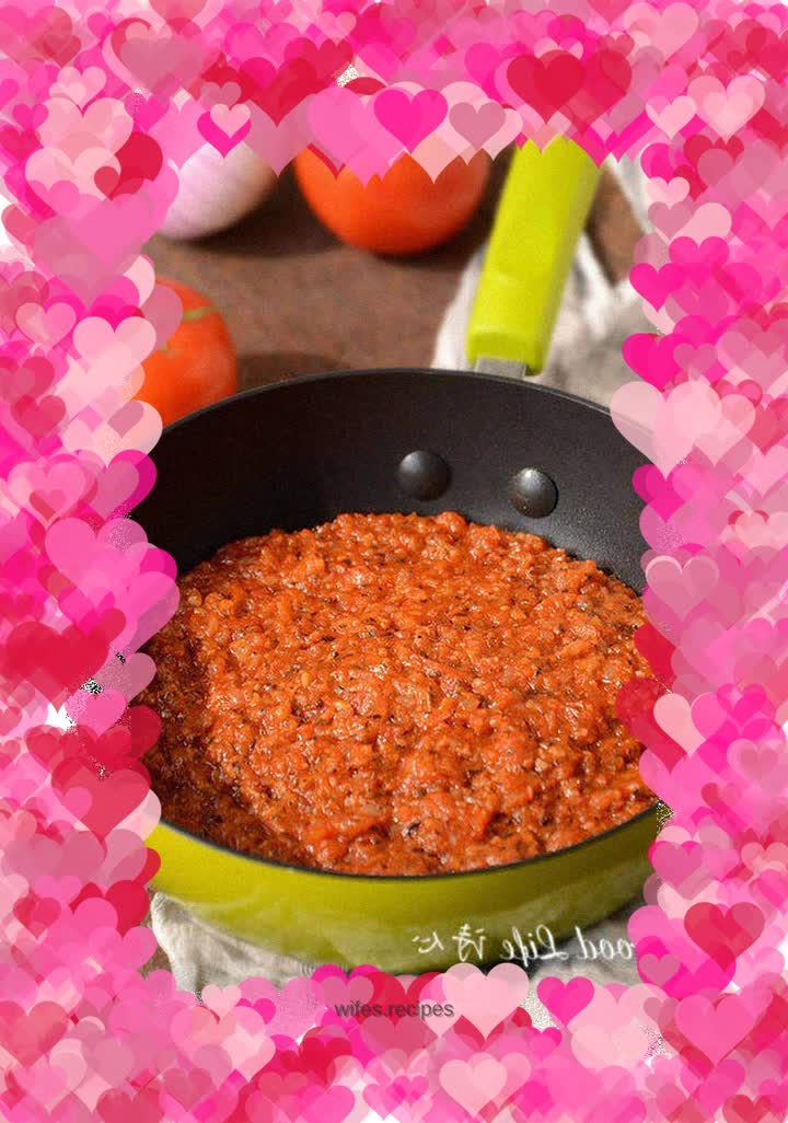 【Homemade Pizza Sauce】 --- DIY healthy taste