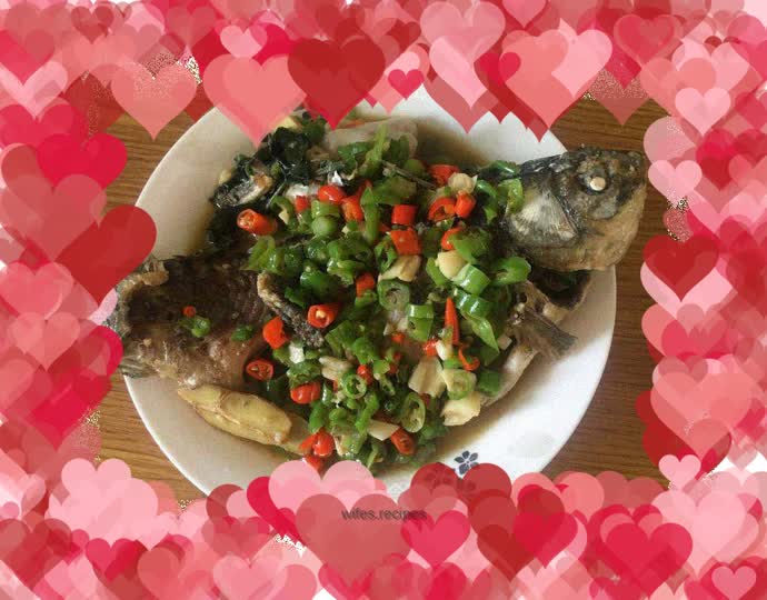 Braised crucian carp