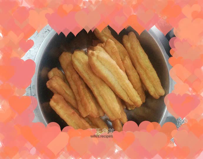 Creamy fried dough sticks