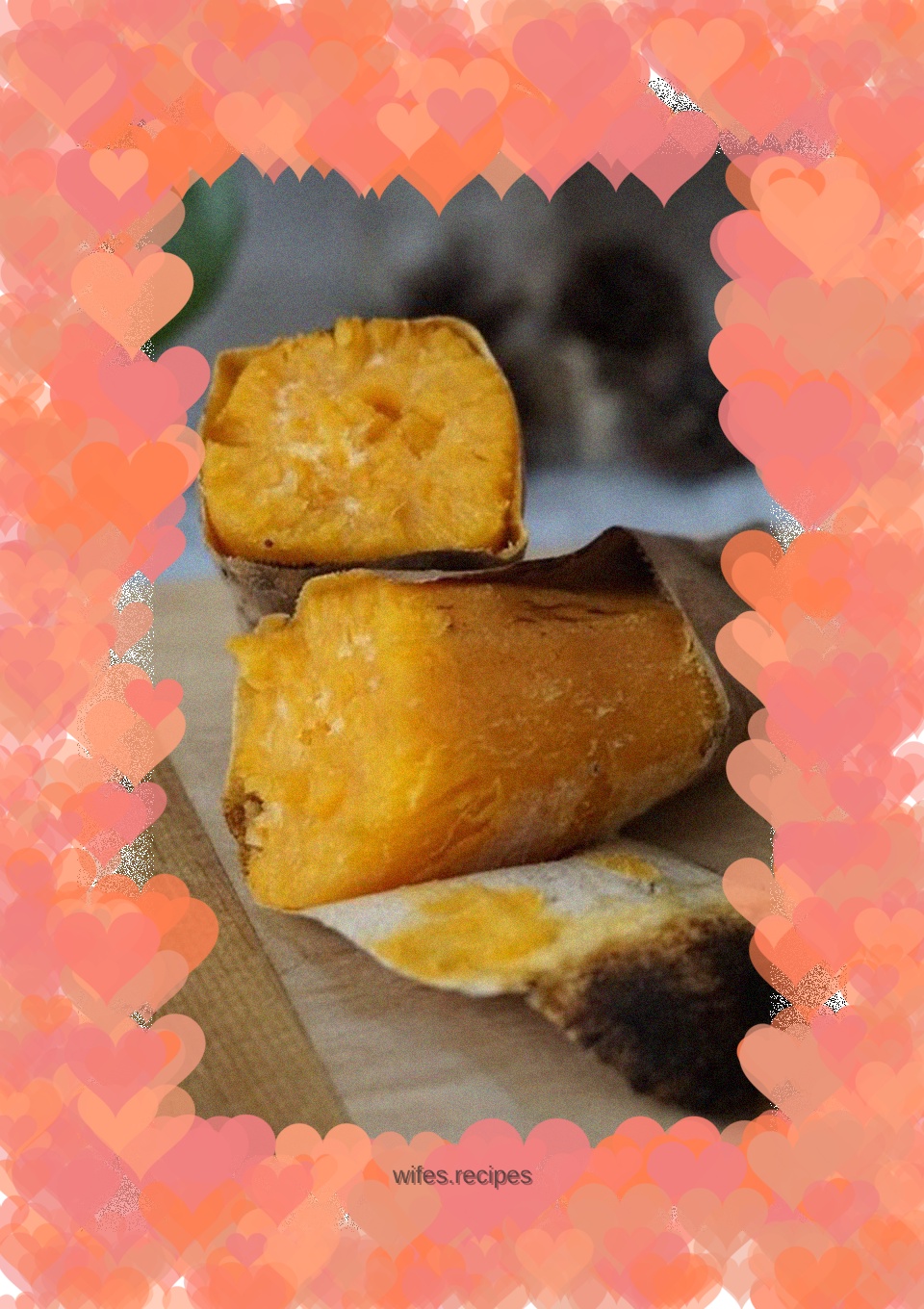Sweet potatoes can also be baked in a casserole