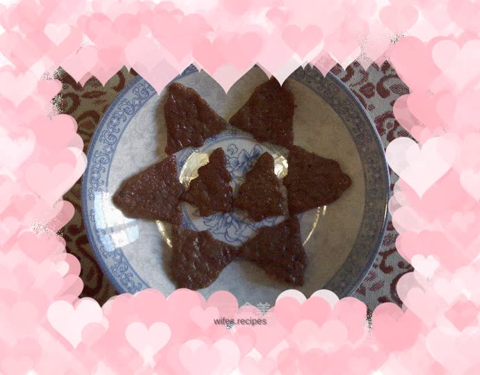 Homemade cute pork jerky