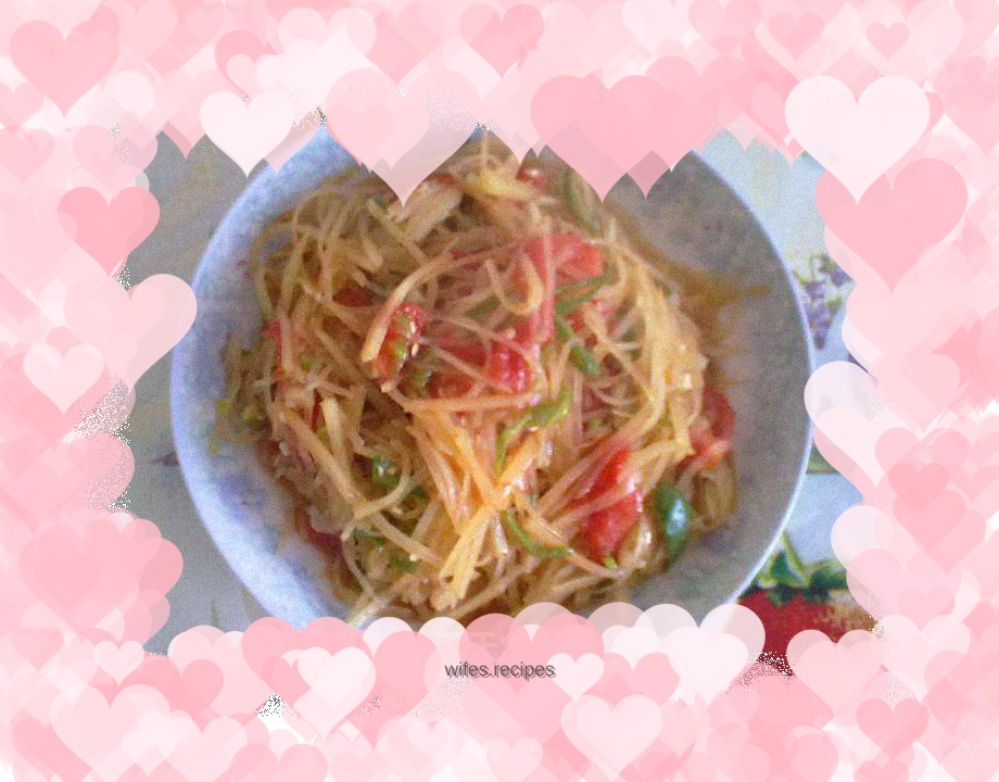 Hot and sour potato shreds