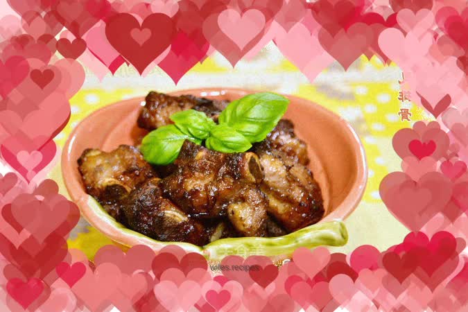 Quick dish fermented bean curd and pork ribs