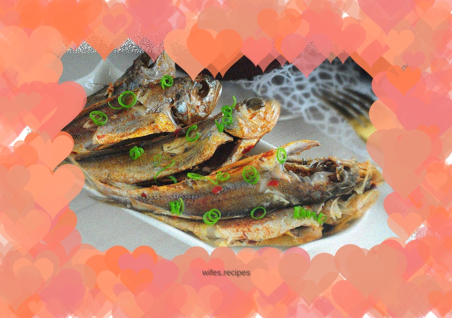 Grilled yellow croaker