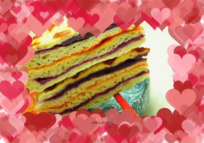 Colorful Thousand Layer Hair Cake