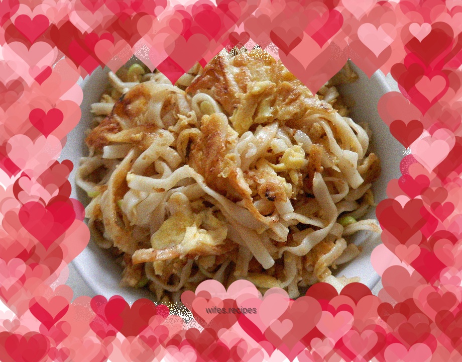 Egg fried noodles
