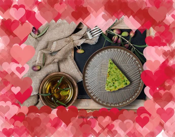 Shepherd's Purse and Shrimp Breakfast Pancakes